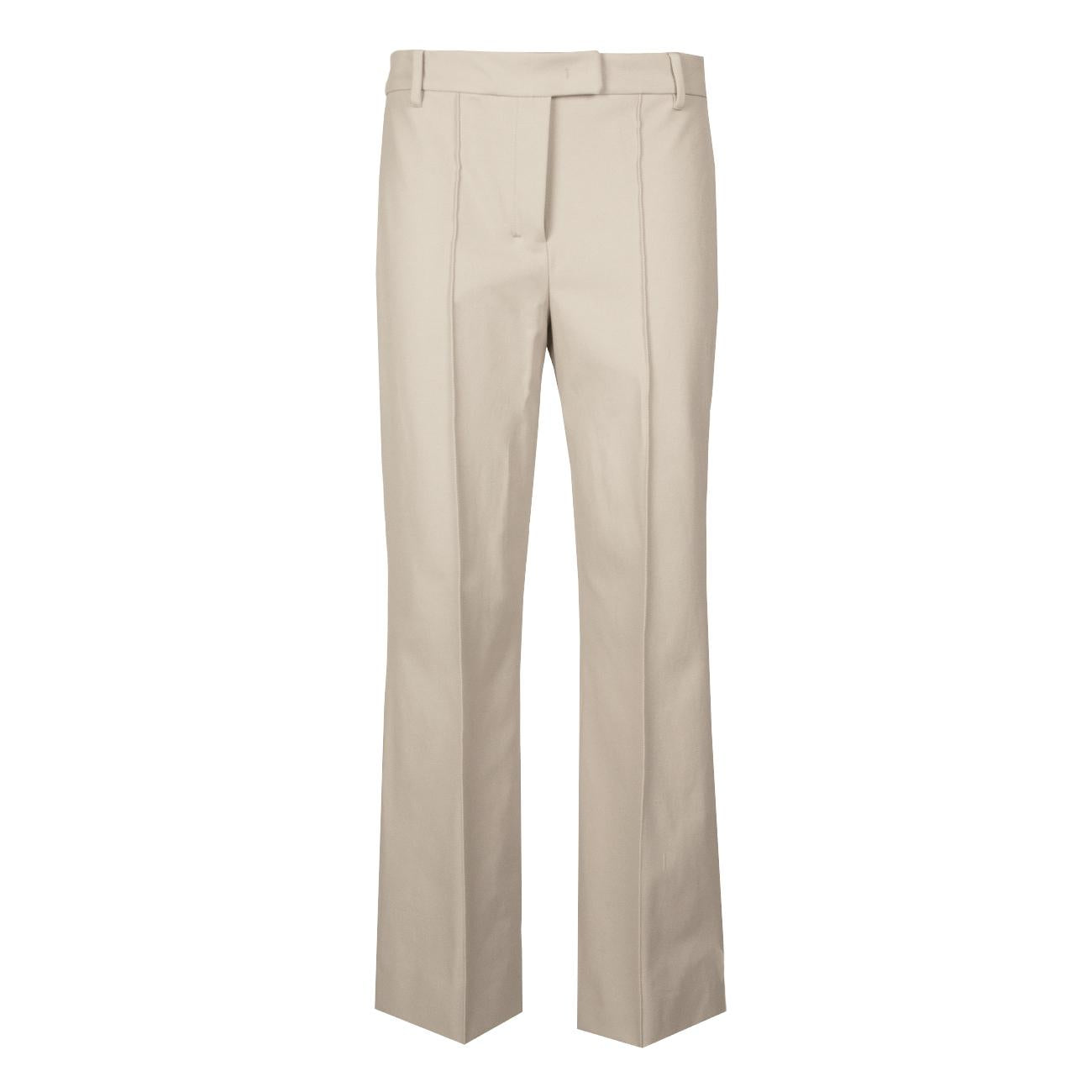 Pantalone Fenice Gamba Larga Donna Ecru FENICE 2391360533600 046 ECRU MAX MARA S 