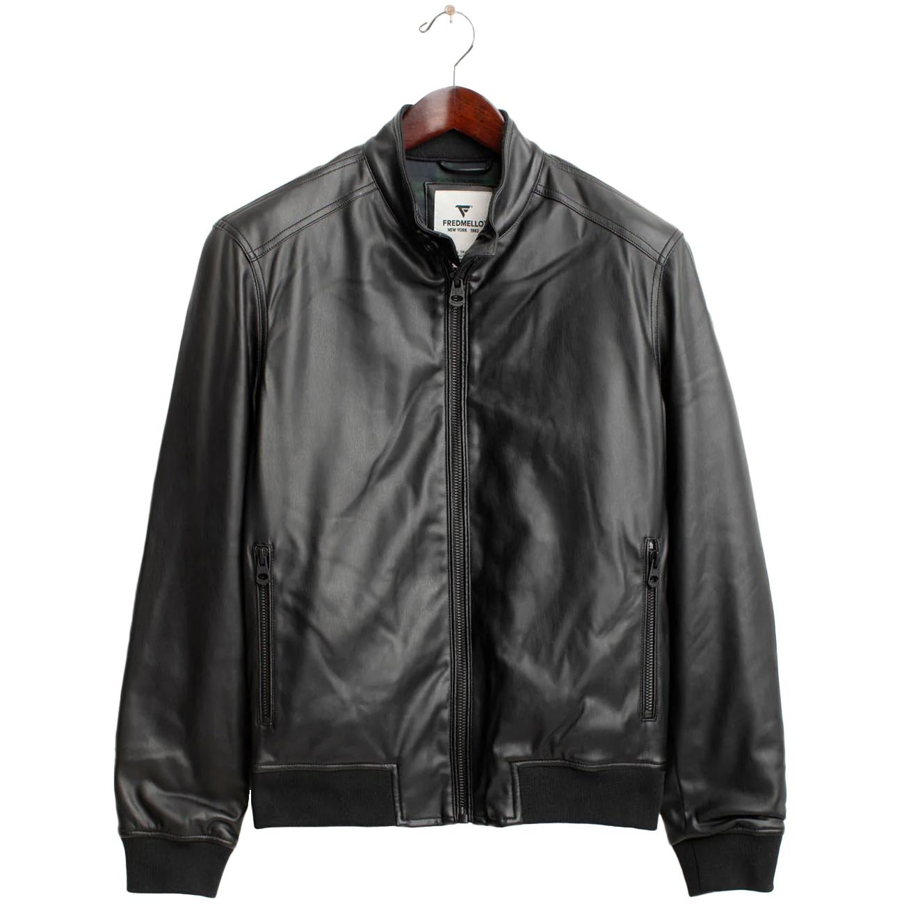 Giubbotto In Similpelle FM25W12KE A0951 NERO FRED MELLO 