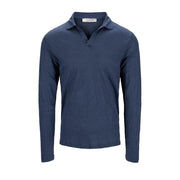 Polo In Lino Uomo Carta Da Zucchero 60188/96803 305 CARTA DA ZUCCHERO LA FILERIA 