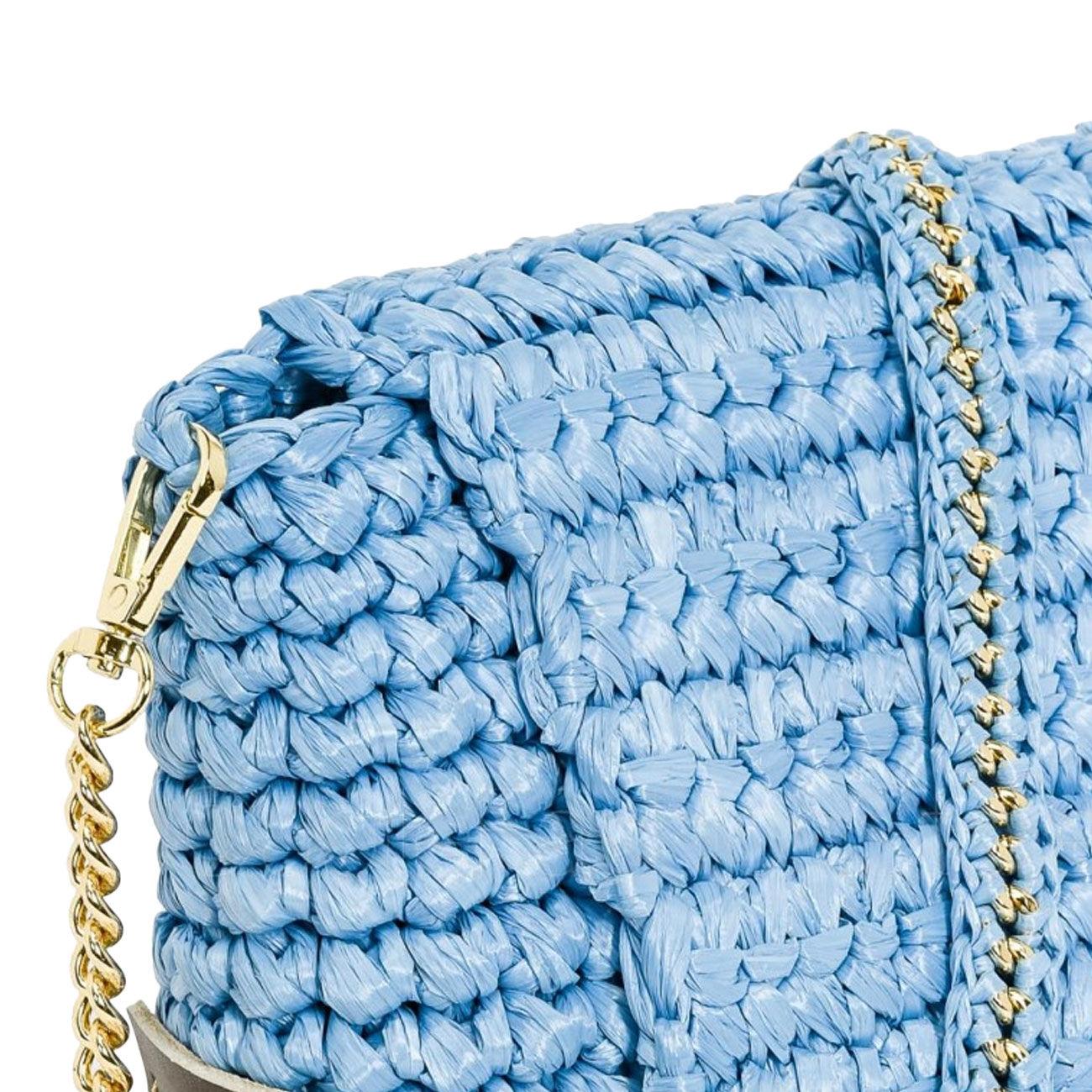 BORSA D. CROCHET POCHETTE PONTOVA CHICA BARBIE.JEA JEANS CHICA 