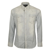 Camicia Di Jeans Uomo Denim Chiaro RL/JEANS DENIM CHIARO POLO RALPH LAUREN 
