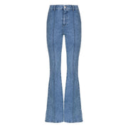 Pantaloni Vintage Bonnet Denim A Zampa Donna Denim Vintage MVPI3PJ222 0437/DENIM VINTAGE MVP WARDROBE 