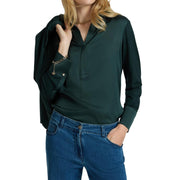 T-Shirt Polo In Due Tessuti G247Z100487N 035 ALLORO ELENA MIRO' 