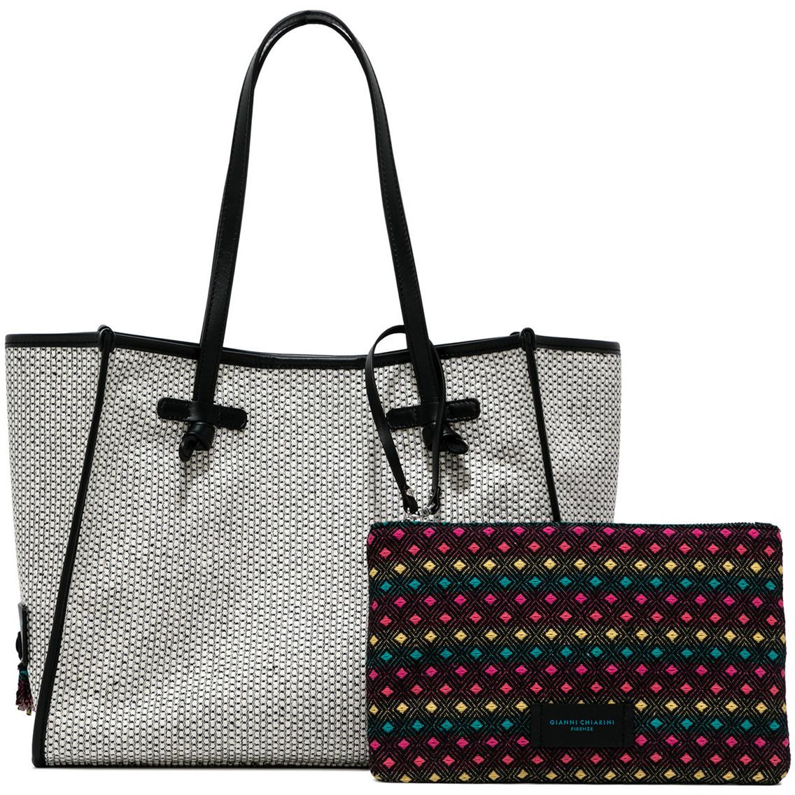 Borsa Marcella Donna Bianco Nero BS10070/DTZ REVEILLON BIANCO/NERO GIANNI CHIARINI 