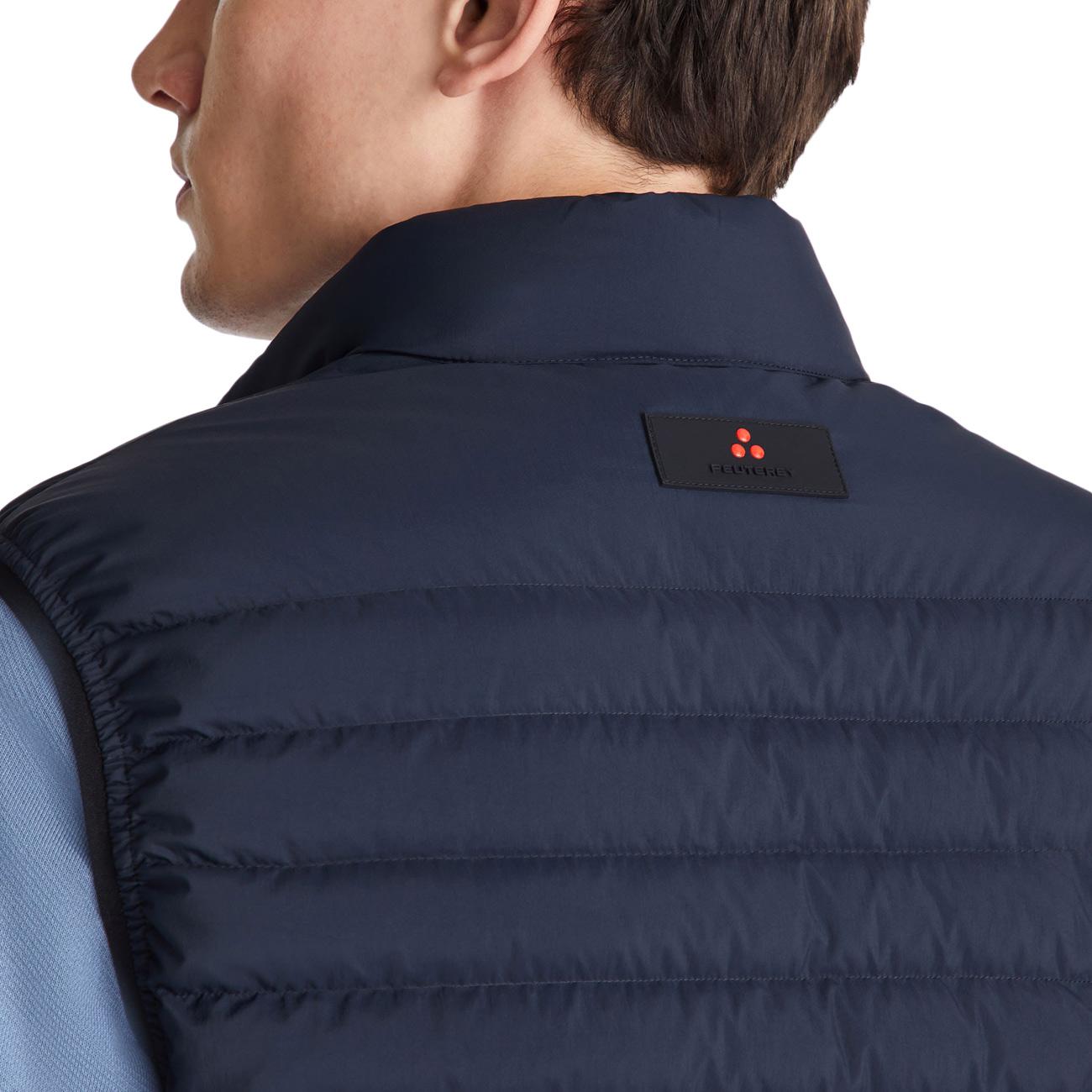 Gilet Moise 02 Superleggero E Semilucido PEU5419 01181971 215 BLU PEUTEREY 