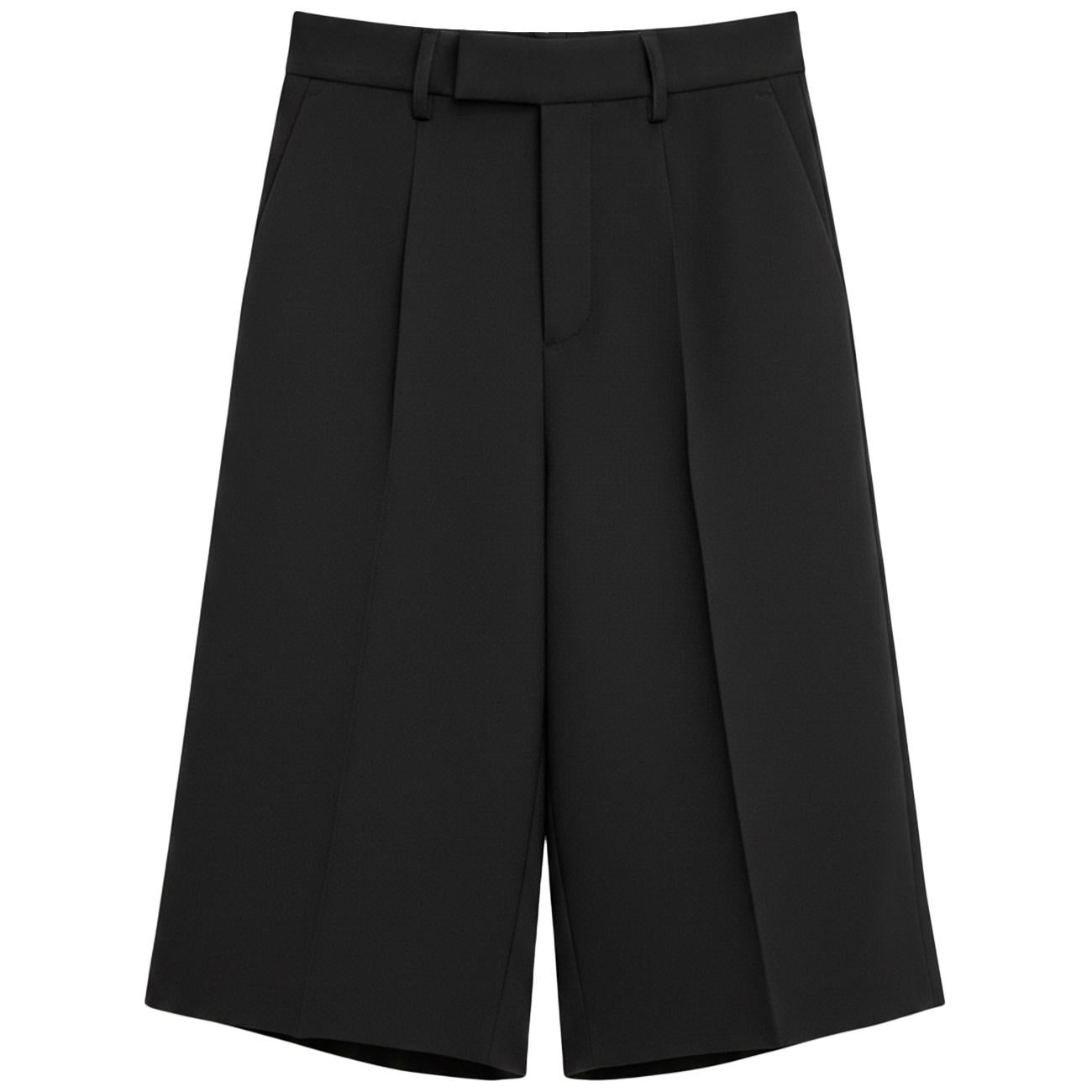 Bermuda In Tinta Unita 4557 4334 99 NERO MASCHERONI 