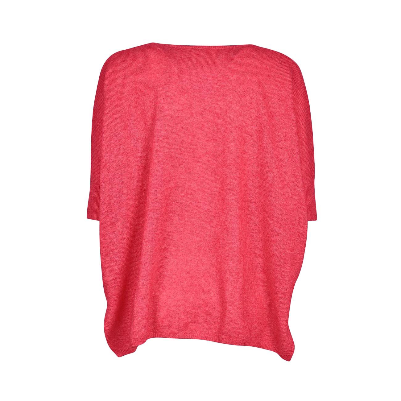 Pull Kate Con Scollo A V Donna Rose Fluo AC122010C ROSEFLUO ABSOLUT CASHMERE 