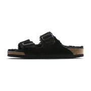 Sandali Arizona Shearling Unisex Black 0752663 BLACK/BLACK BIRKENSTOCK 