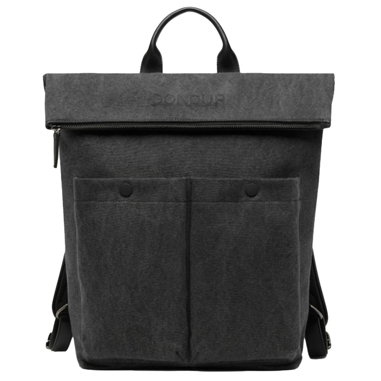 Zaino In Canvas XB300PX0137XXX 999 NERO DONDUP 