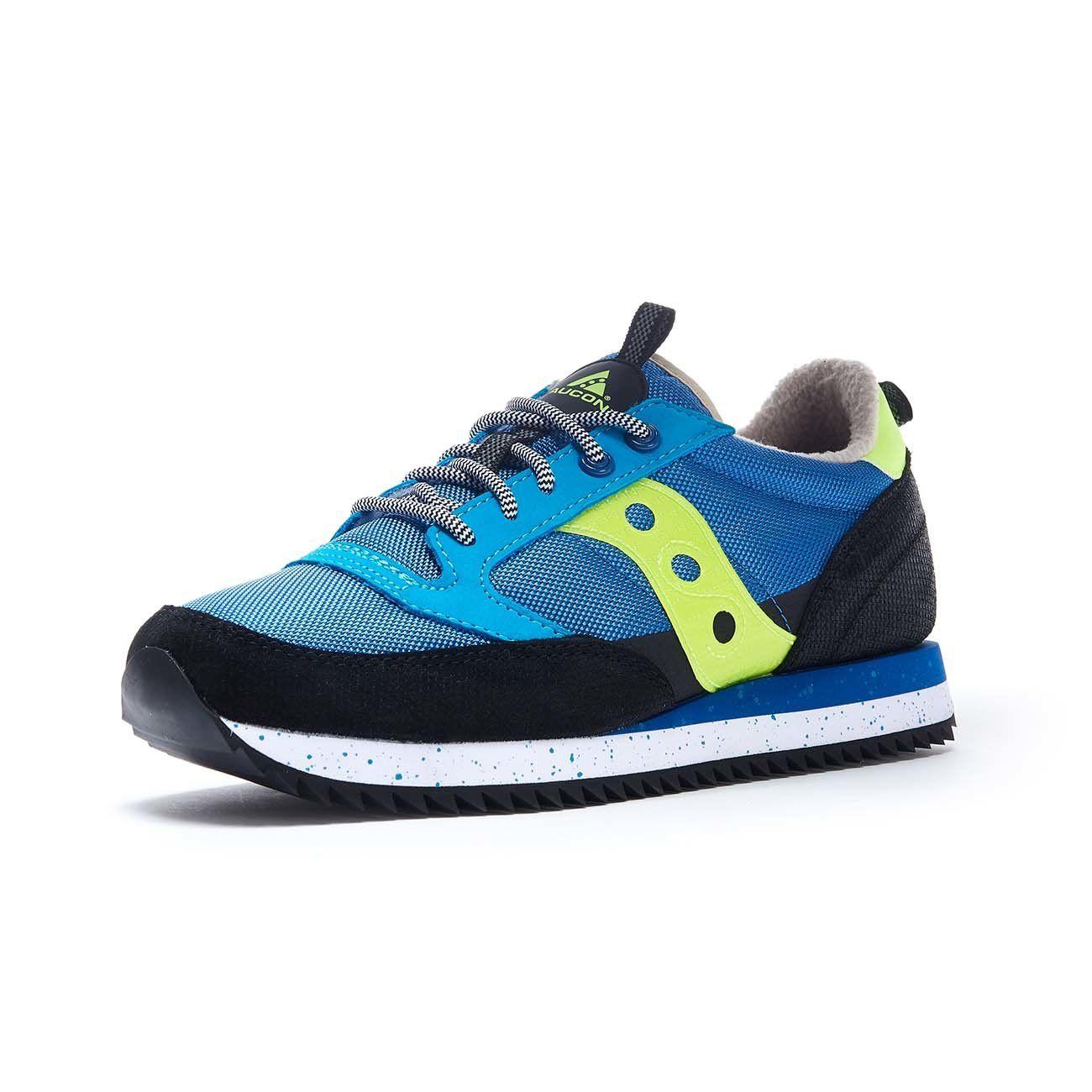 Sneakers Jazz Peak Uomo Federal Blue Black Citron SAU/70512 3FEDERALBLUE/BLACK/CITRON SAUCONY ORIGINALS 