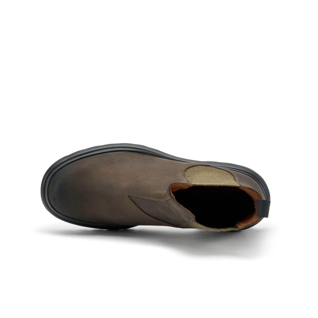 Stivaletti Chelsea In Nabuk Uomo Grey Salvia 32N3 GREY/SALVIA FRAU 