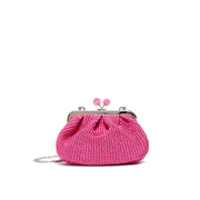 Borsa Pasticcino Palmas In Raffia Piccola Donna Orchidea PALMAS 2415511065600 022 ORCHIDEA MAX MARA WEEKEND 