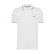 Polo Profili Sul Collo Uomo Bianco A34113 01 BIANCO SUN68 