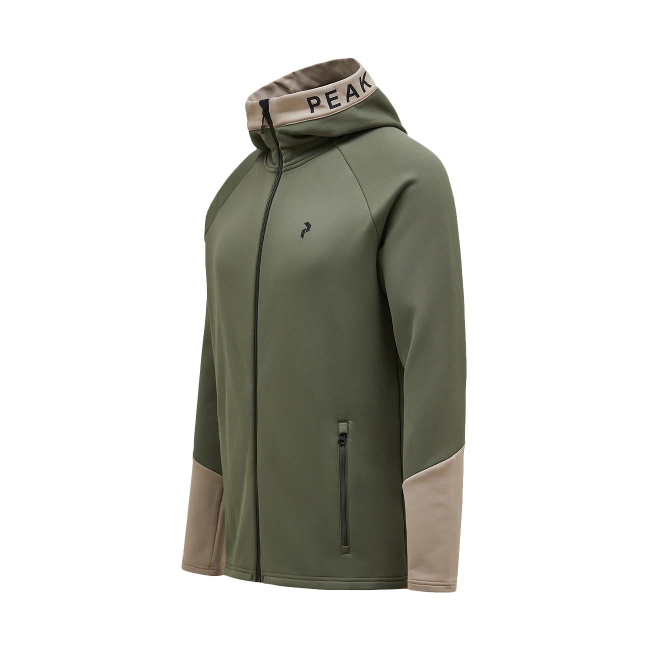 Felpa Rider Uomo Pine Needle Avid Beige G79437 040 PINE NEEDLE/AVID BEIGE PEAK PERFORMANCE 