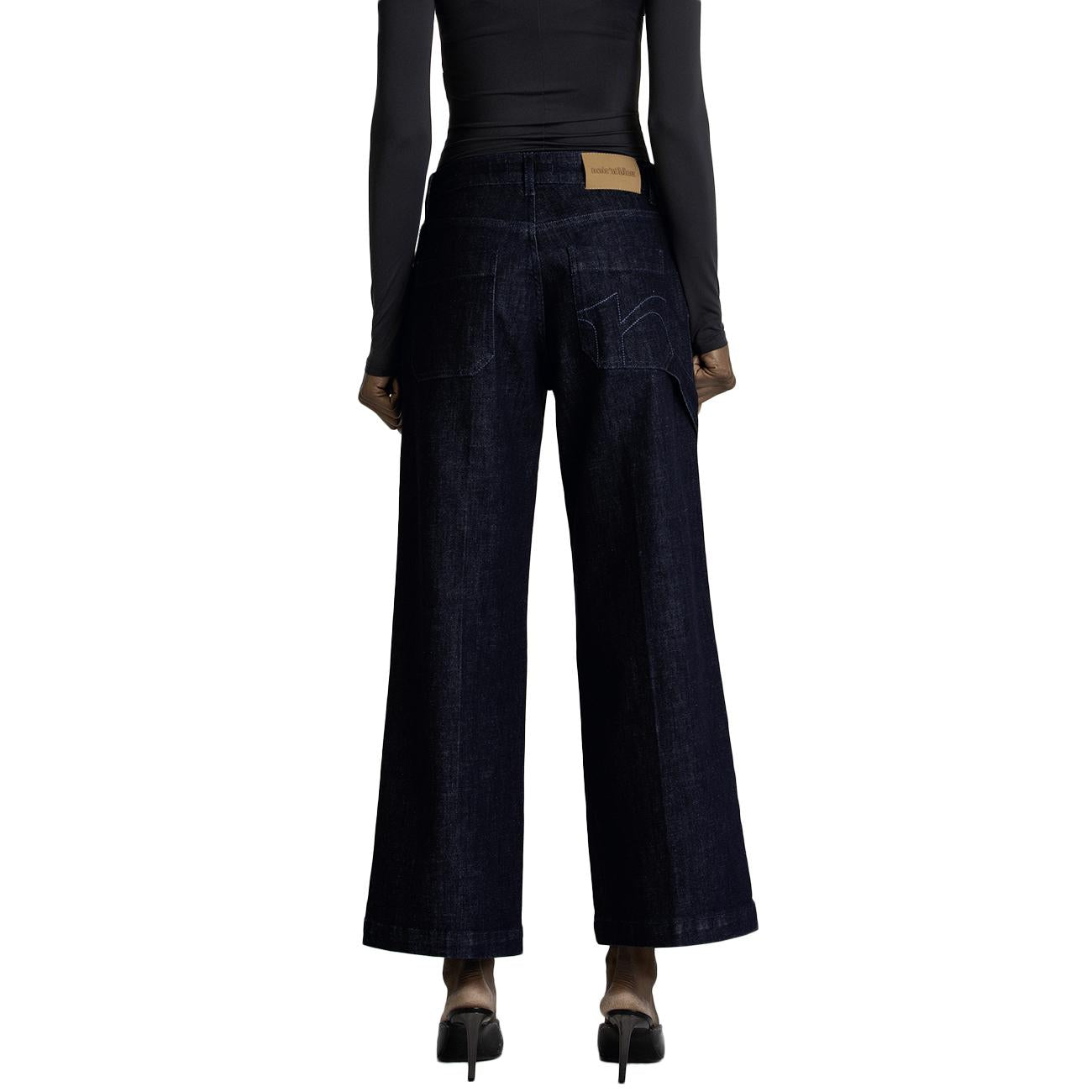 Pantalone Work DENISE L310 DENIM SCURO NOIR E BLEU 