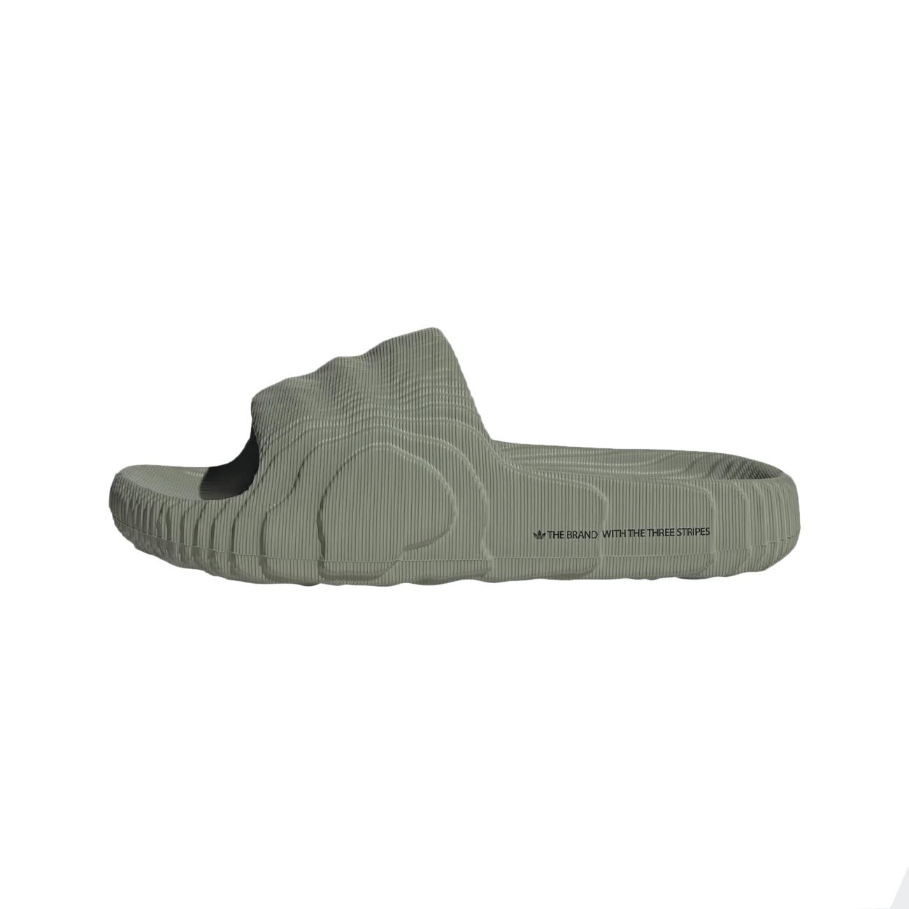 Adilette 22 Unisex Silver Green Black IG8264 SILGRN/SILGRN/CBLACK ADIDAS 