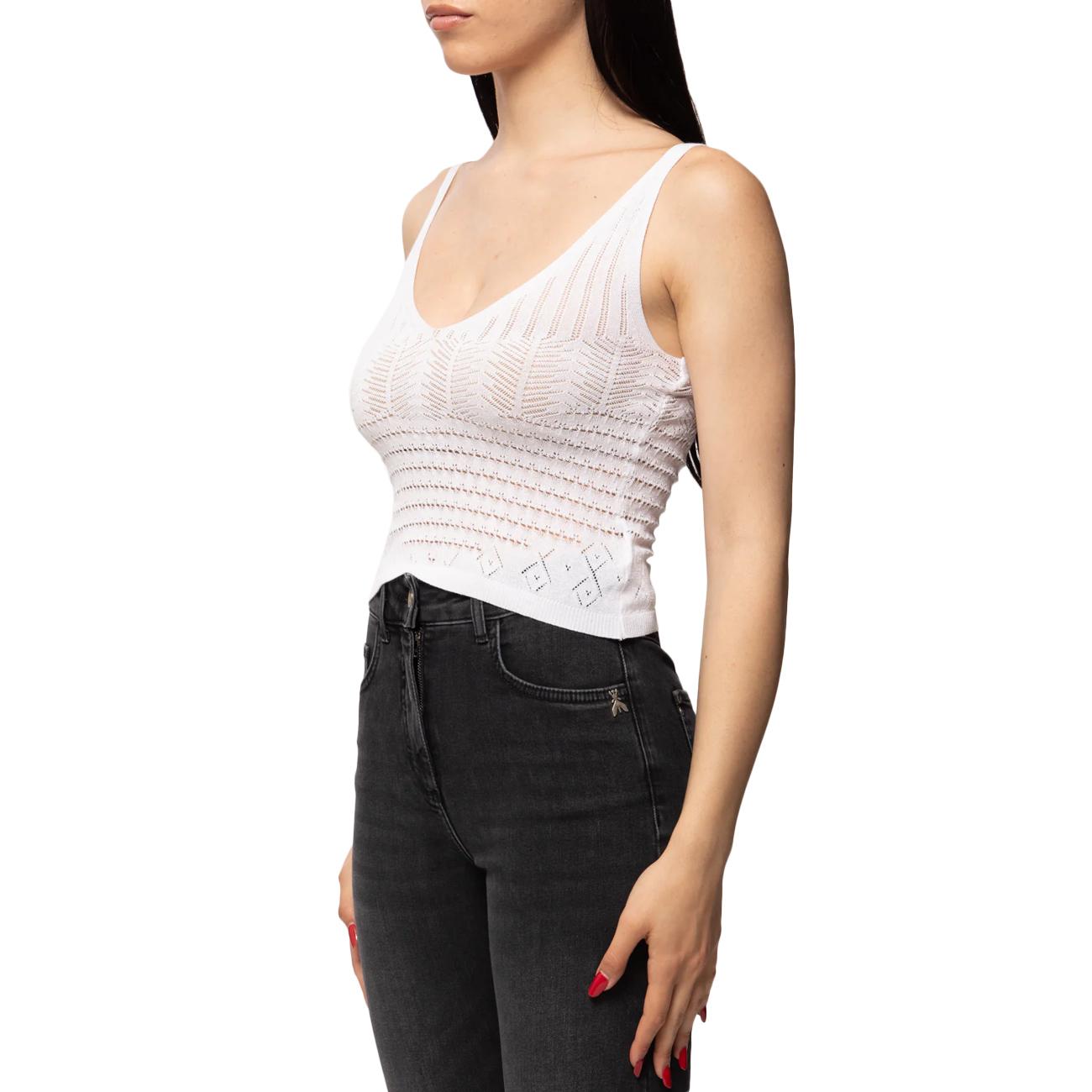 Canotta Punto Pizzo CNKD13043 BIANCO AKEP 