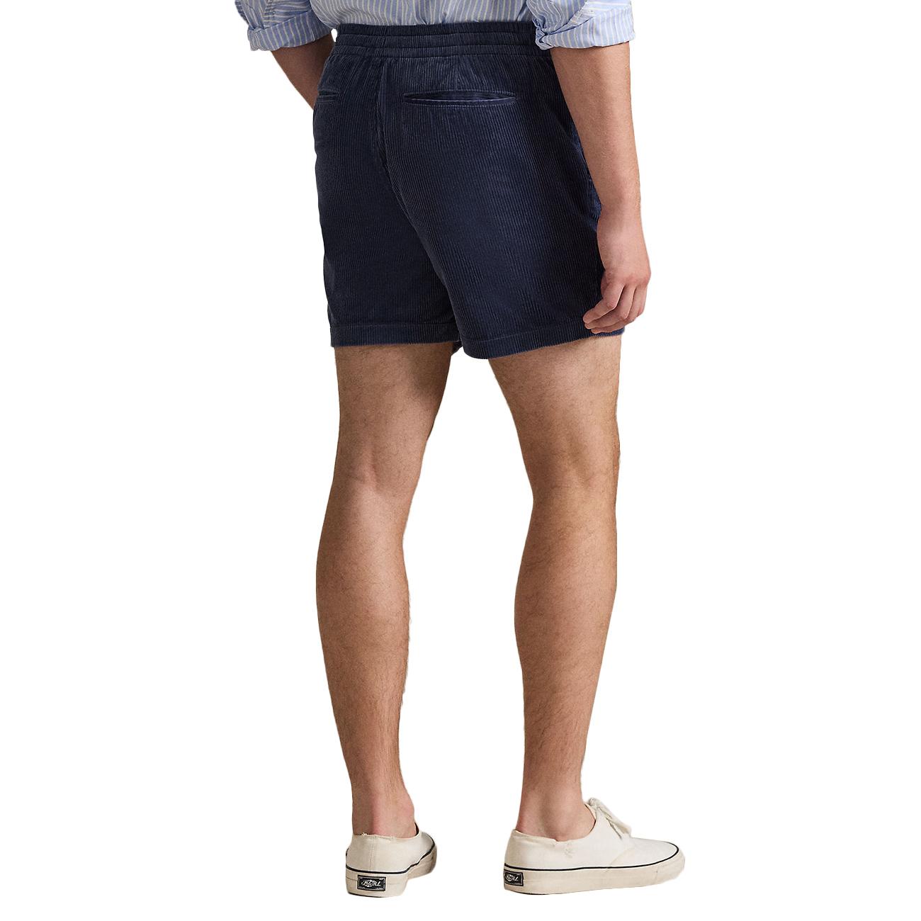 Pantaloncini In Velluto A Coste 710P08204 001 BOSTON NAVY POLO RALPH LAUREN 
