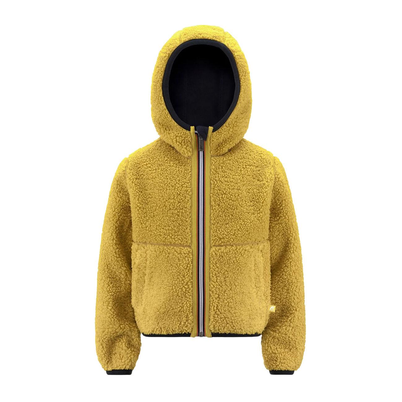 Giubbotto Jack Sherpa Polar Reversibile Bimbo Blu Giallo K3128PW AKZ/BLU/GIALLO K-WAY 