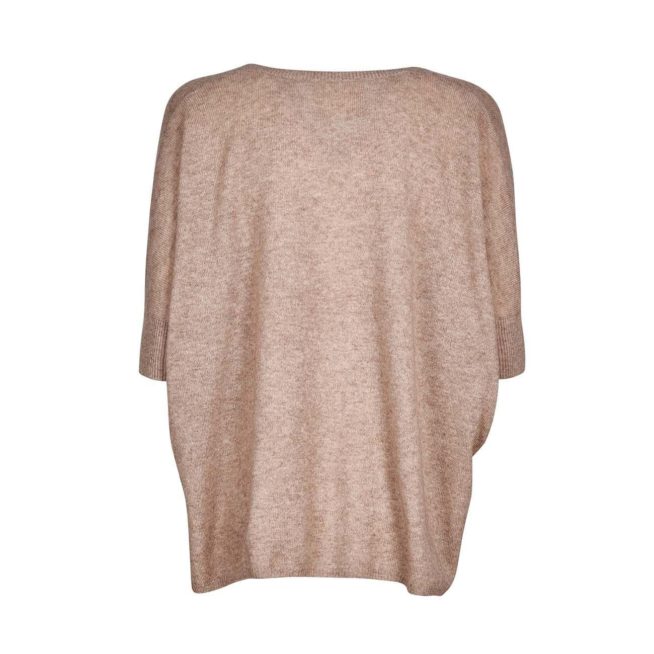 Pull Kate Con Scollo A V Donna Taupechine Beige AC122010C TAUPECHINE.BEIGE ABSOLUT CASHMERE 