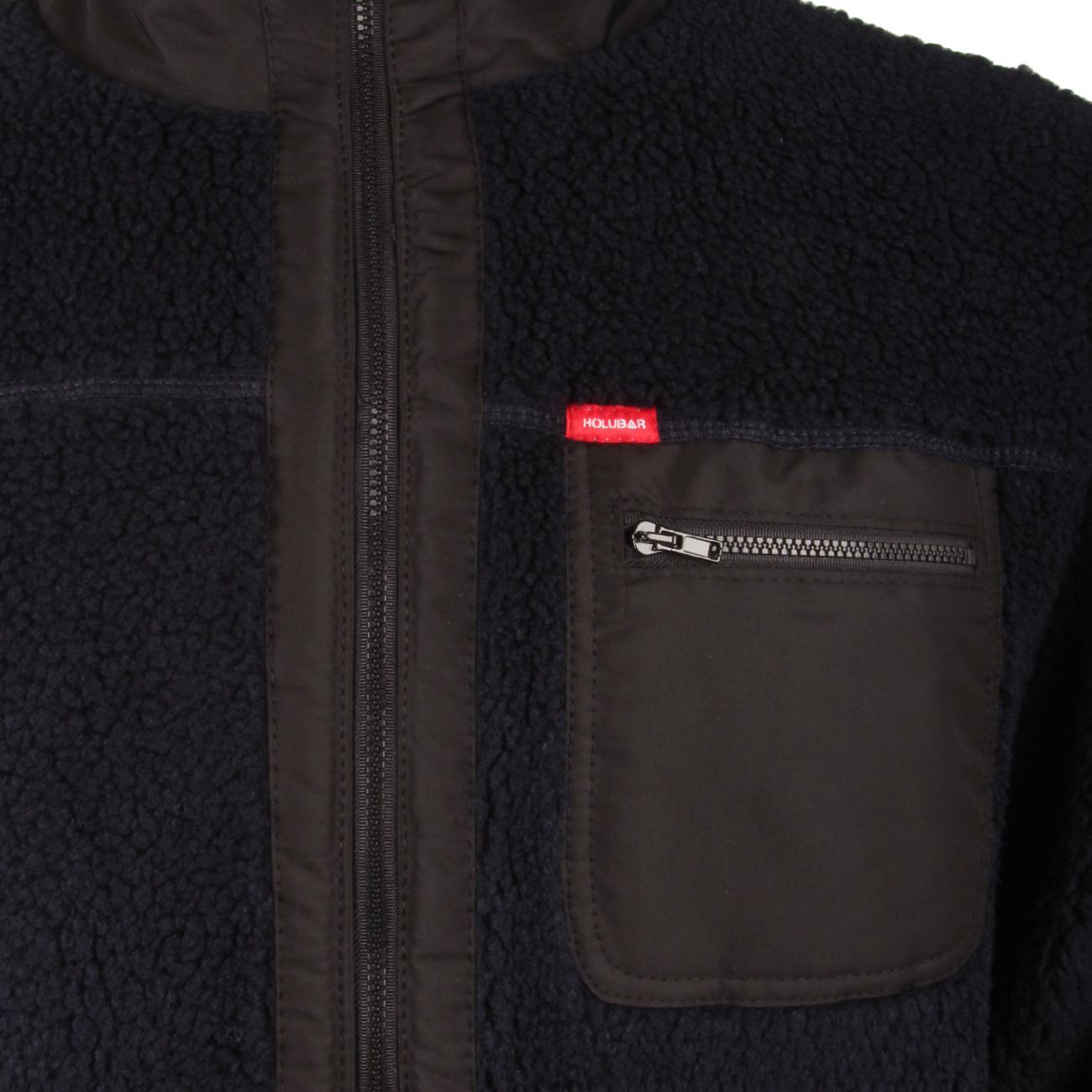 Pile Felpato Florida Uomo Darkblue HOL/AW22M018 DK25 DARKBLUE HOLUBAR 