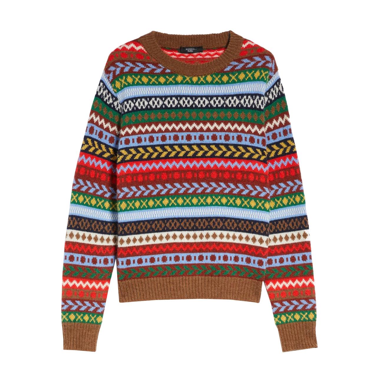 Maglia Jacquard Edicola Donna Fairisle EDICOLA 2353661933600 001 DIS. FAIRISLE MAX MARA WEEKEND 