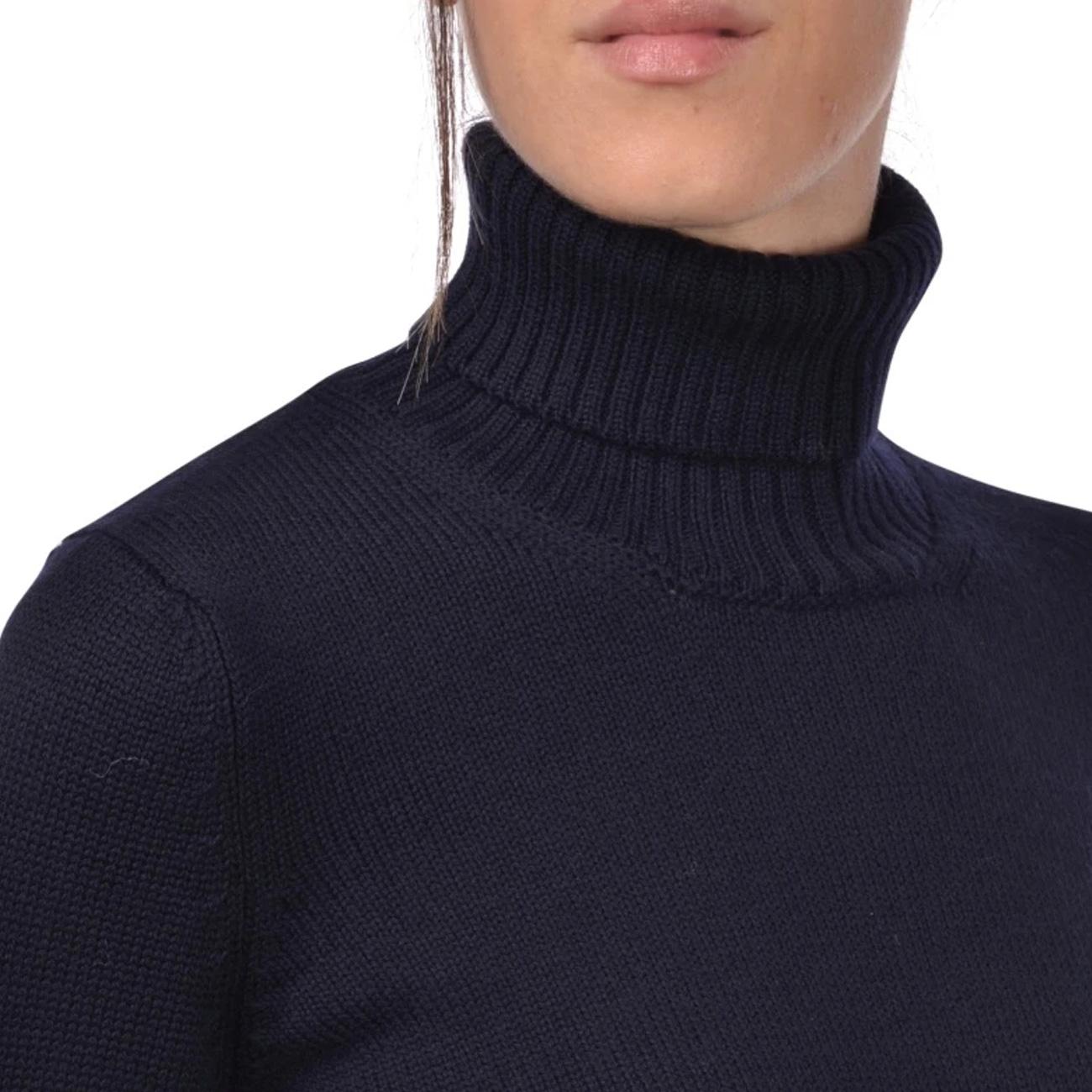 Dolcevita In Merinos Donna Blu Navy 13203/14200 598 BLU NAVY GRAN SASSO 