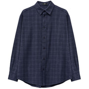 Camicia Quadri Blu EFW250191 BLU ELEH 
