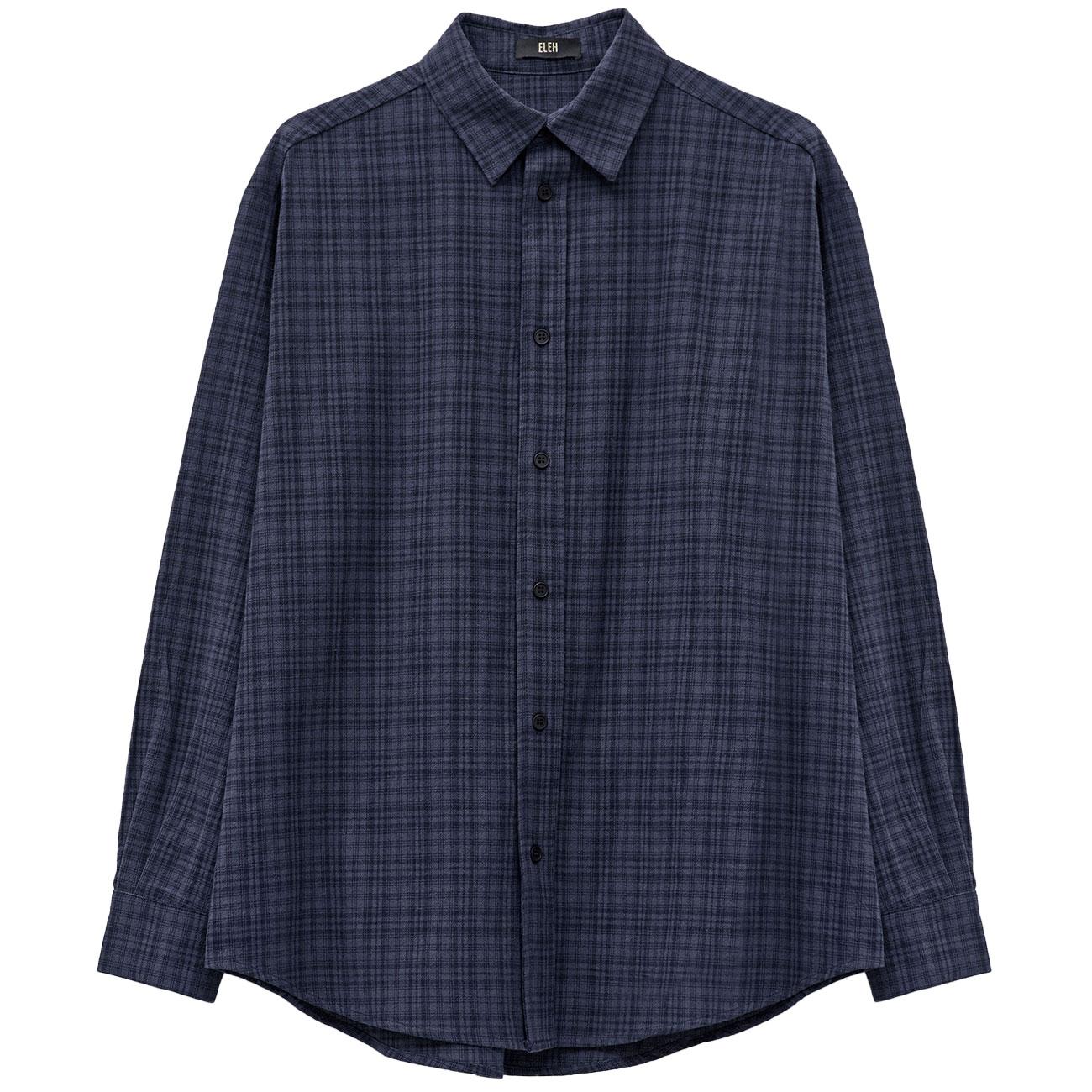 Camicia Quadri Blu EFW250191 BLU ELEH 