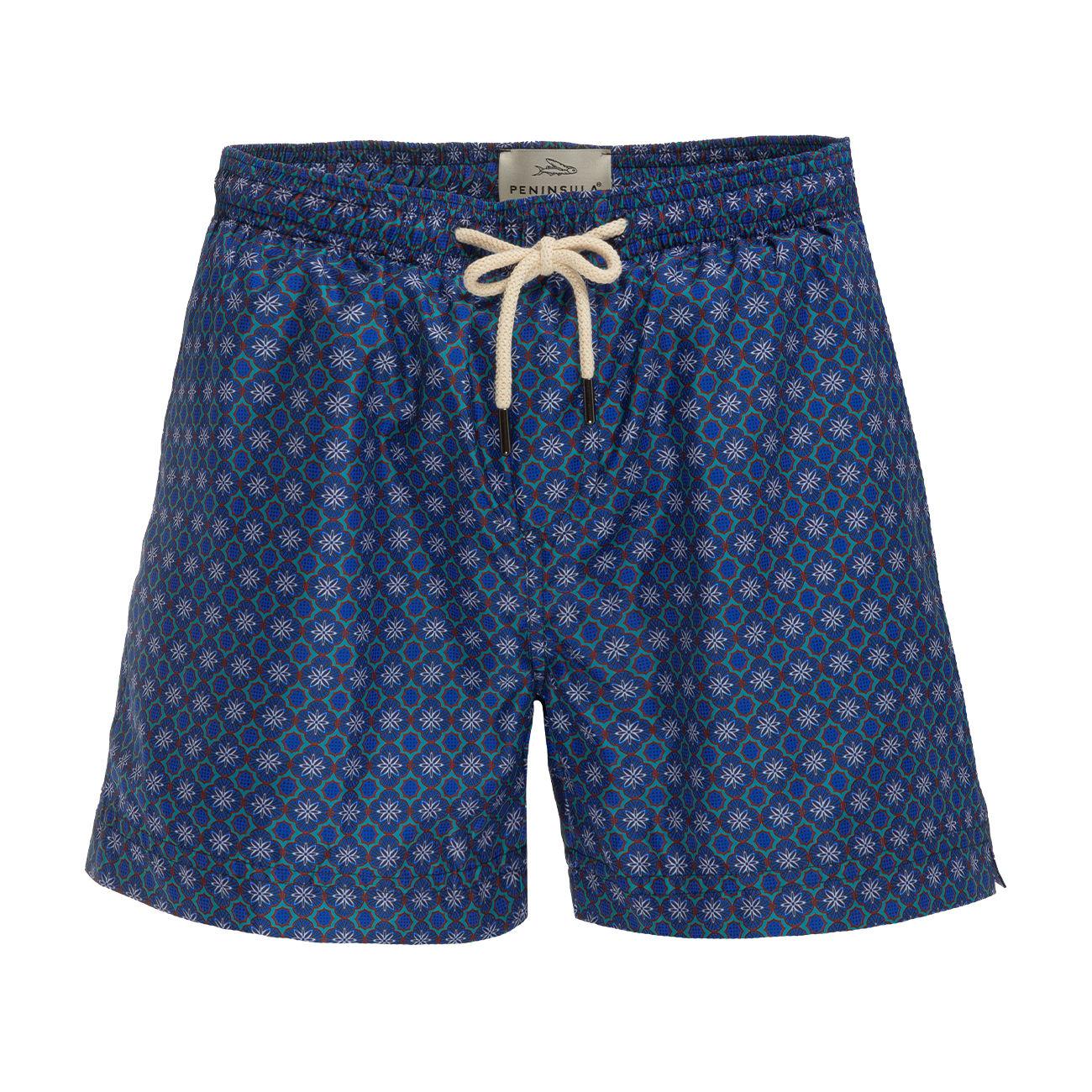 Boxer Mare Micro Fantasia Uomo Blu Bordeaux PENINSULA/SMS22M325E LAMADDALENAV5.BLU.BORDEAUX.VER PENINSULA 