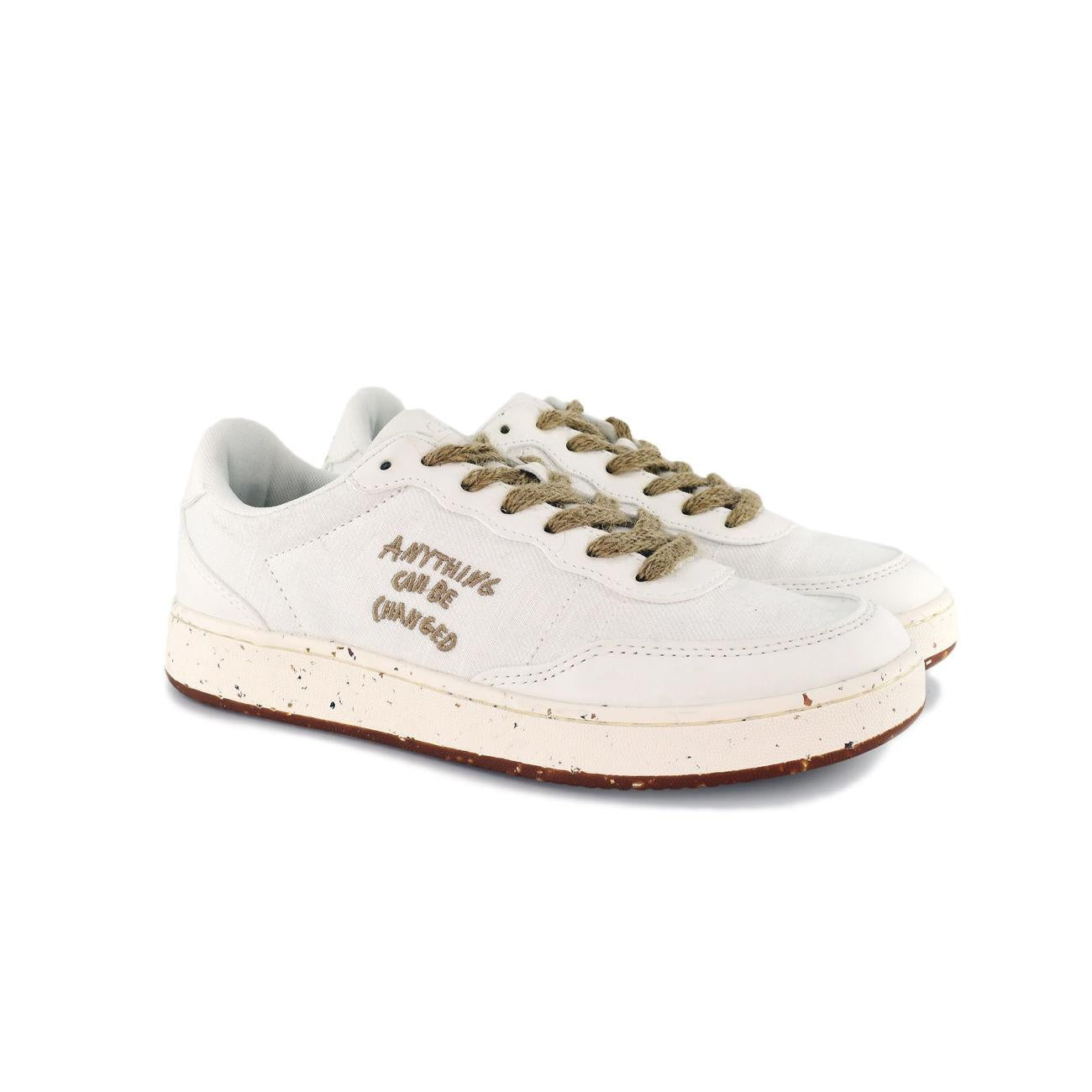 SNEAKERS UNISEX EVERGREEN HEMP ACBC SHEH HEMP 200 WHITE ACBC 
