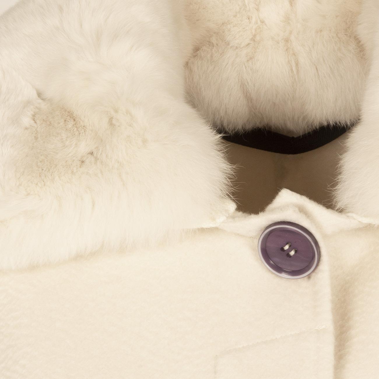 Cappa In Cashmere E Lana Merino Donna Pearl 23IMT307.2TC 802 PEARL DIEGO M 