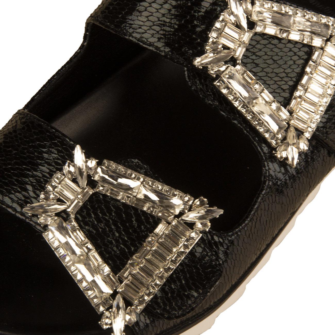 Sandali Sawda Donna Nero SH127 NERO TWENTYFOURHAITCH 