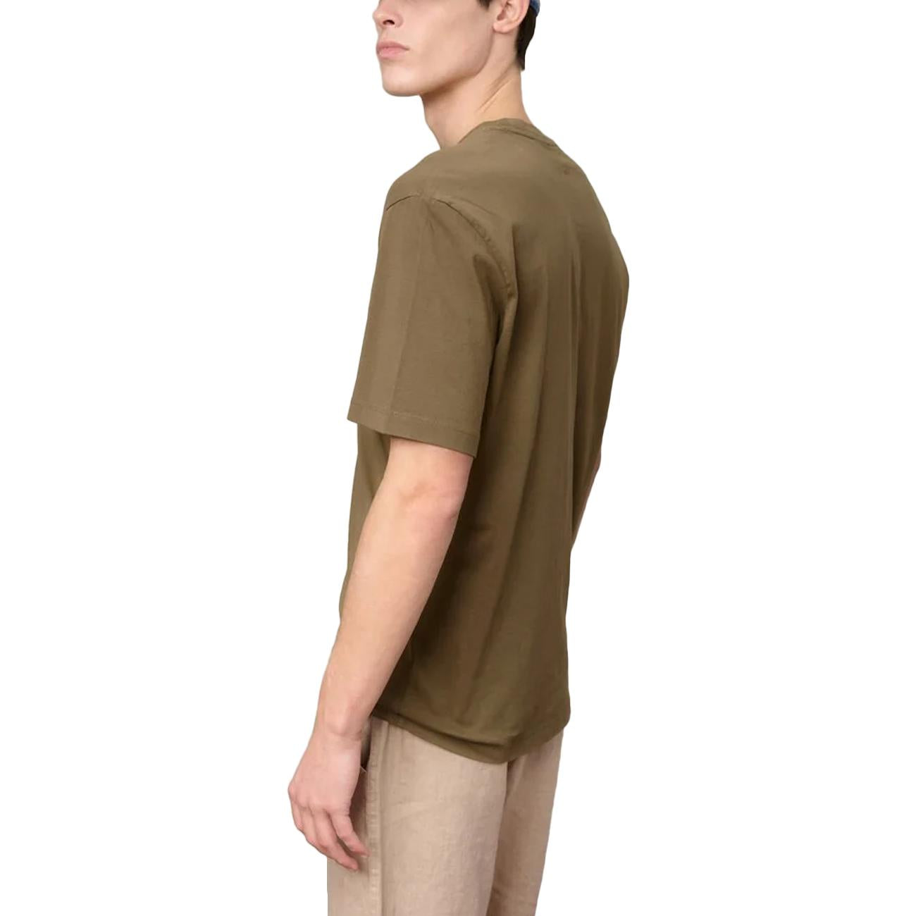 T-shirt Eutaw Con Logo Tonale 26SBLUH02302-007439 60H GREEN 60H BLAUER 