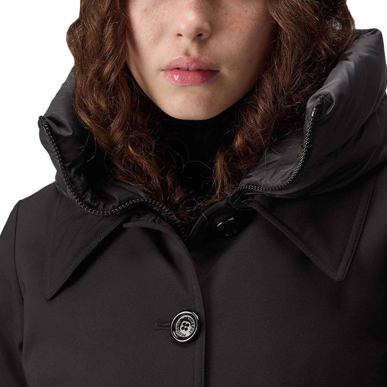 Cappotto Tecnico Tilma TJ 01 Con Cappuccio Over PED5449 01191942 NER PEUTEREY 