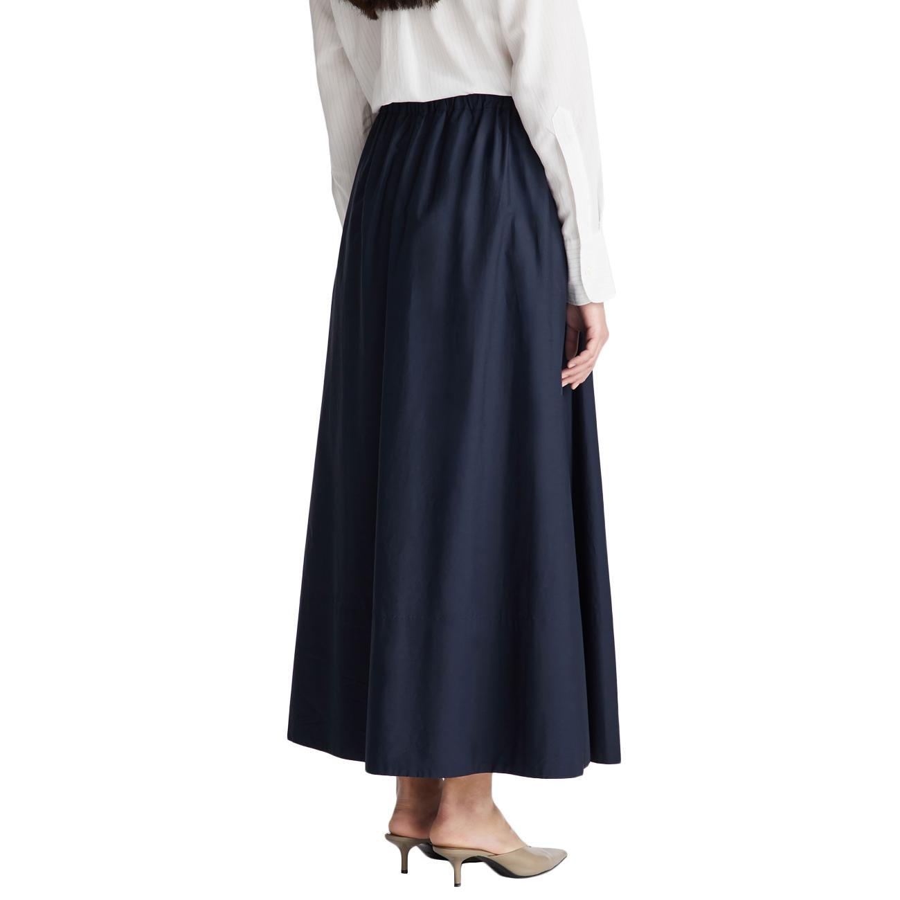 Maxi Gonna Madeline Co In Cotone PED5709 99012444 230 BLU PEUTEREY 