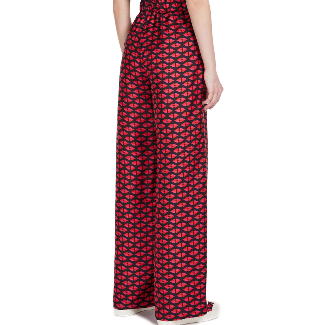 Pantalone Acciuga Donna Cuori ACCIUGA 2351311731600 001 DIS.CUORI MAX MARA WEEKEND 
