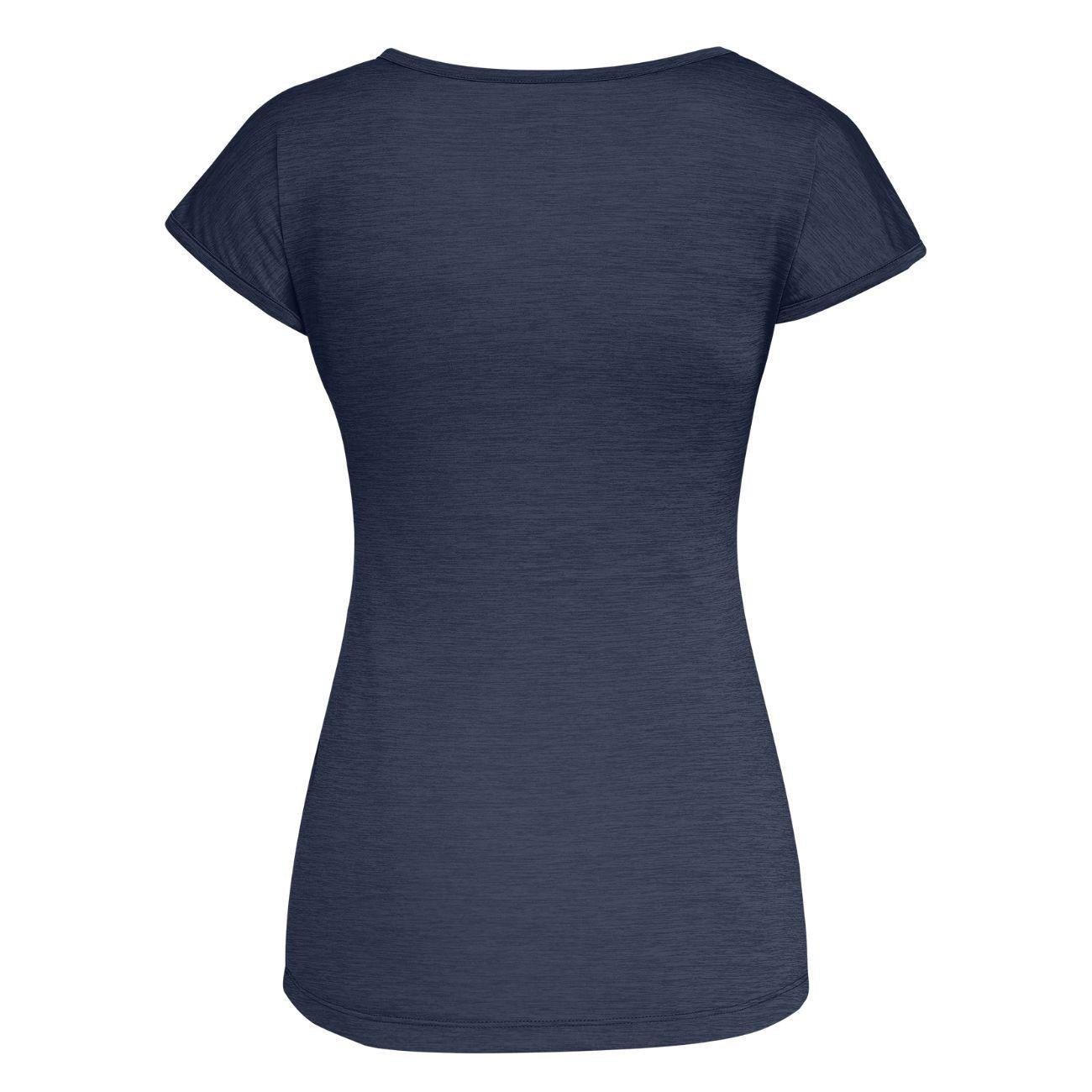 T.SHIRT D. PUEZ MELANGE DRY TON W S/S TEE SALEWA 26538 3966/NAVY BLAZER MELANGE SALEWA 