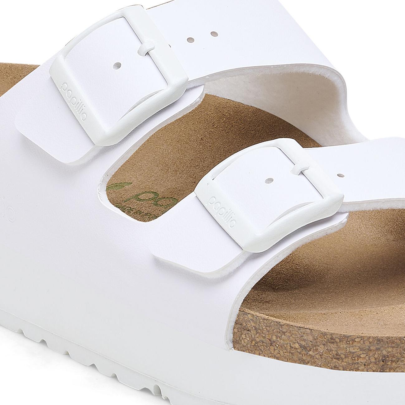 Sandali Arizona Platform Veg 1027416 WHITE BIRKENSTOCK 