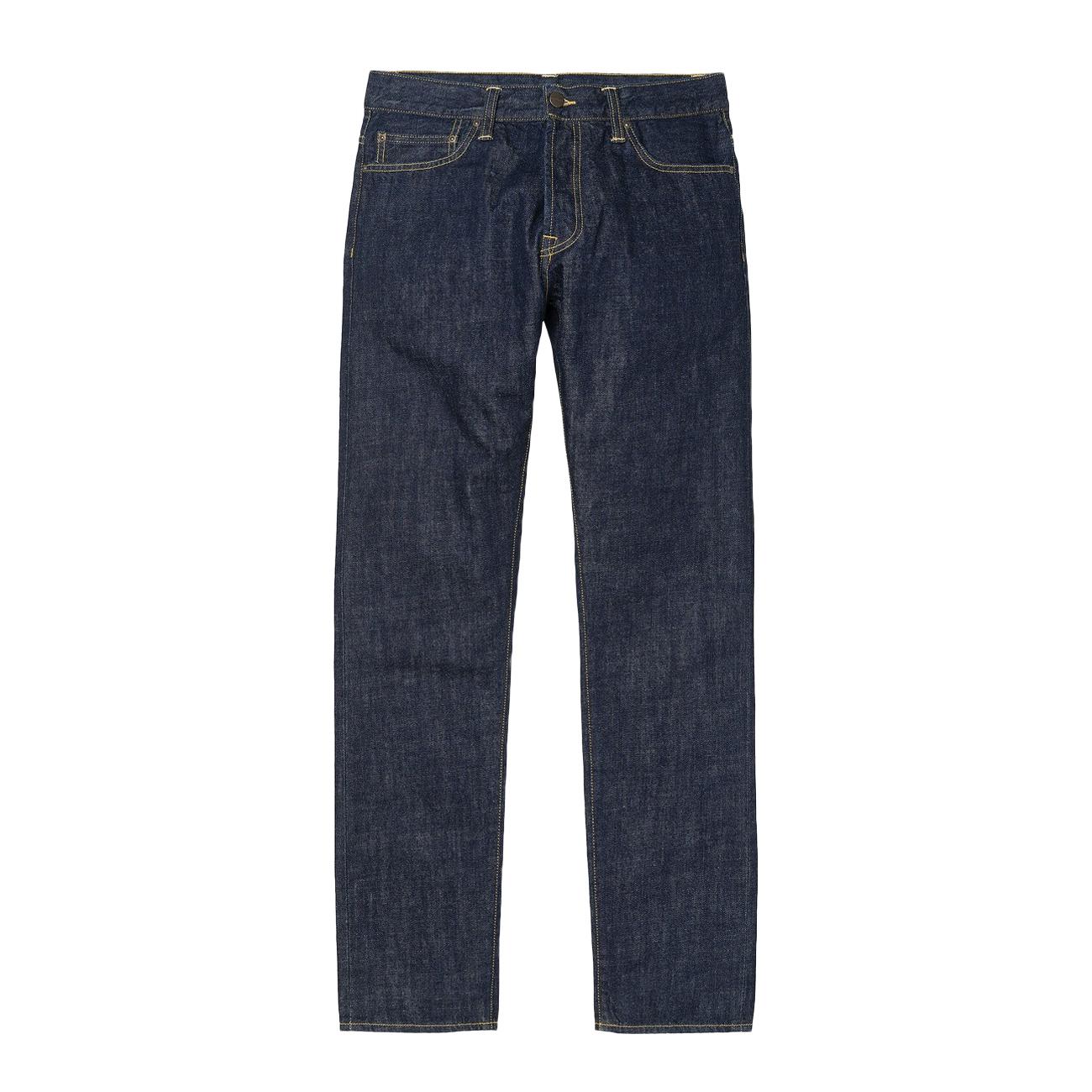 JEANS U 5T KLONDIKE VITA BASSA REGULAR FIT CARHARTT CAR/I016735/32 0102BLUE CARHARTT 