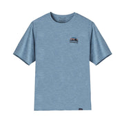 T.SHIRT U. M`S CAP COOL DAILY GRAPHIC SHIRT PATAGONIA 45235 SSMX SKYLINE STEAM BLUE XDYE PATAGONIA 