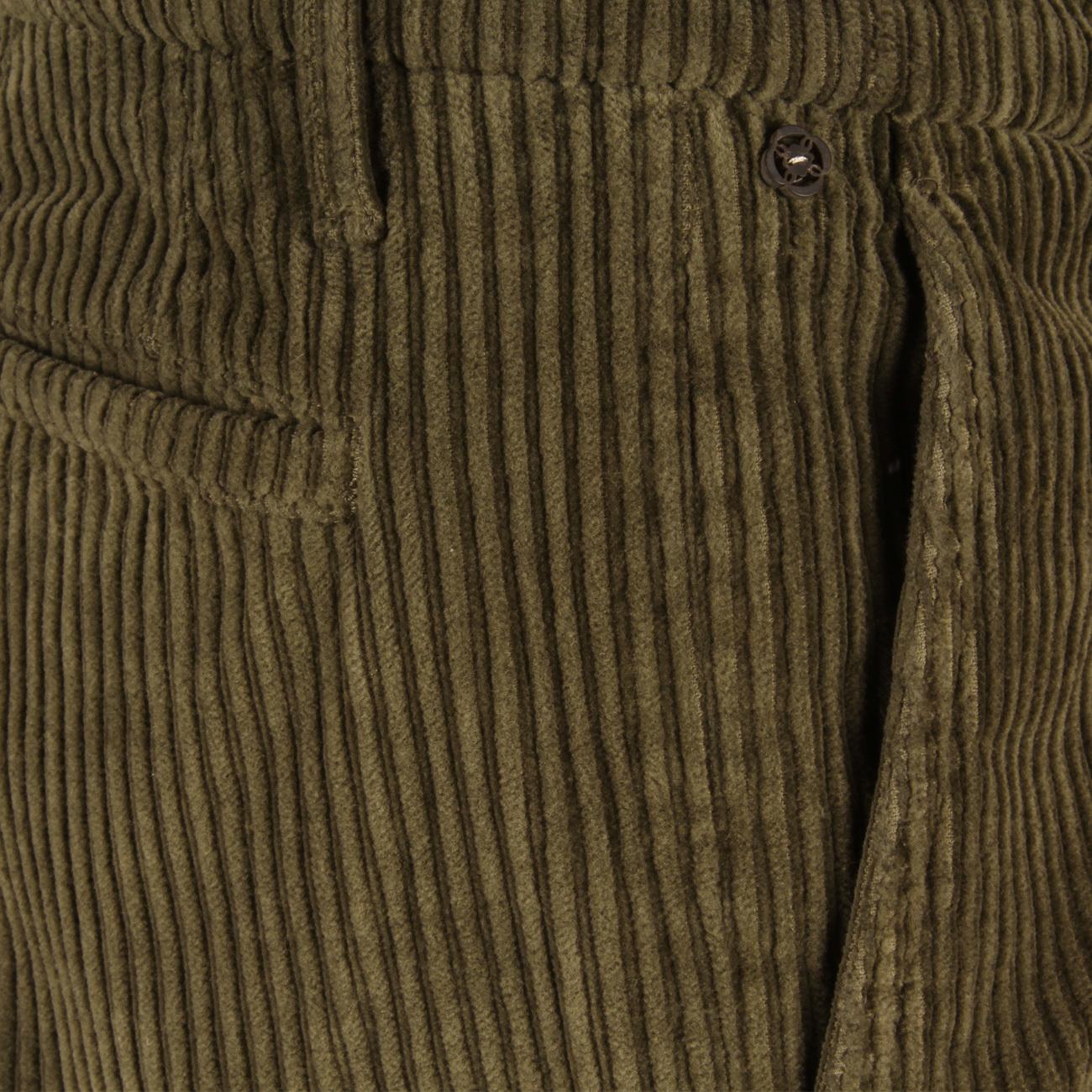 Pantalone Alessandro Velluto Pince Roccia Uomo Military Green E35C00/W/28511 759H MILITARY GREEN GTA 