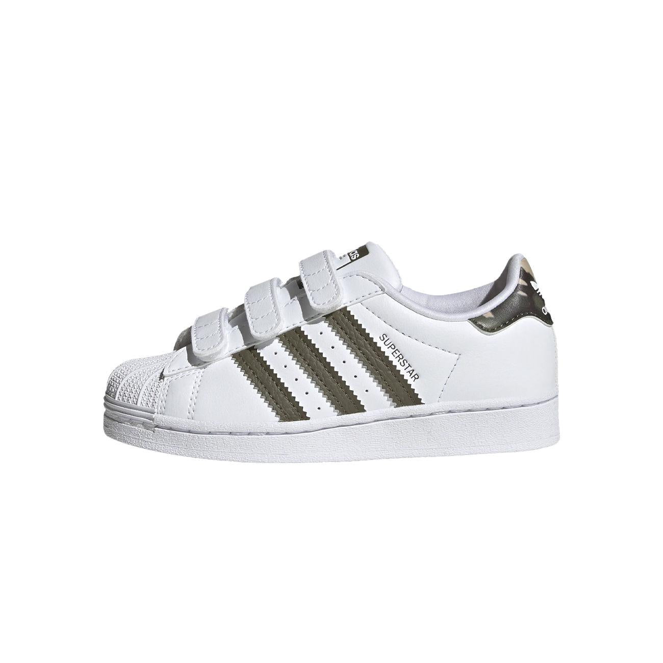 Sneakers Superstar Kids Bianco Camo HQ4285 FTWWHITE/OLISTR/FTWWHITE ADIDAS 