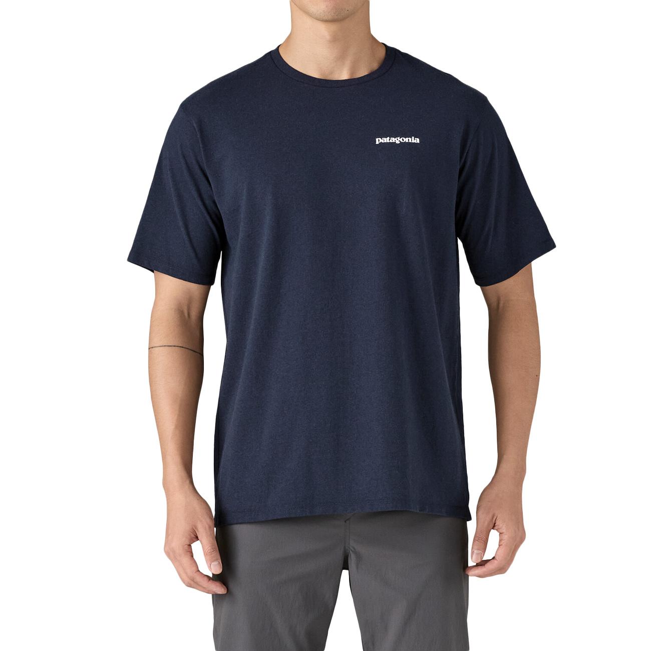 Men's P-6 Logo Responsibili-Tee® 38504 NENA/NEW NAVY PATAGONIA 