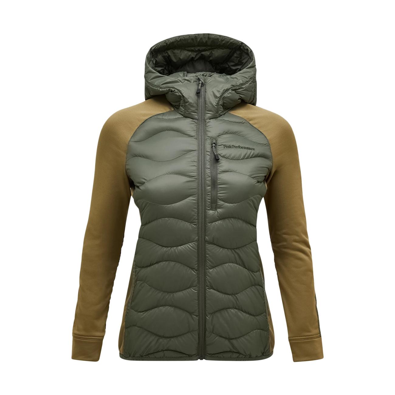 Giacca Helium Down Hybrid Onde Donna Pine Needle Snap Green G79445 030 PINE NEEDLE/SNAP GREEN PEAK PERFORMANCE 