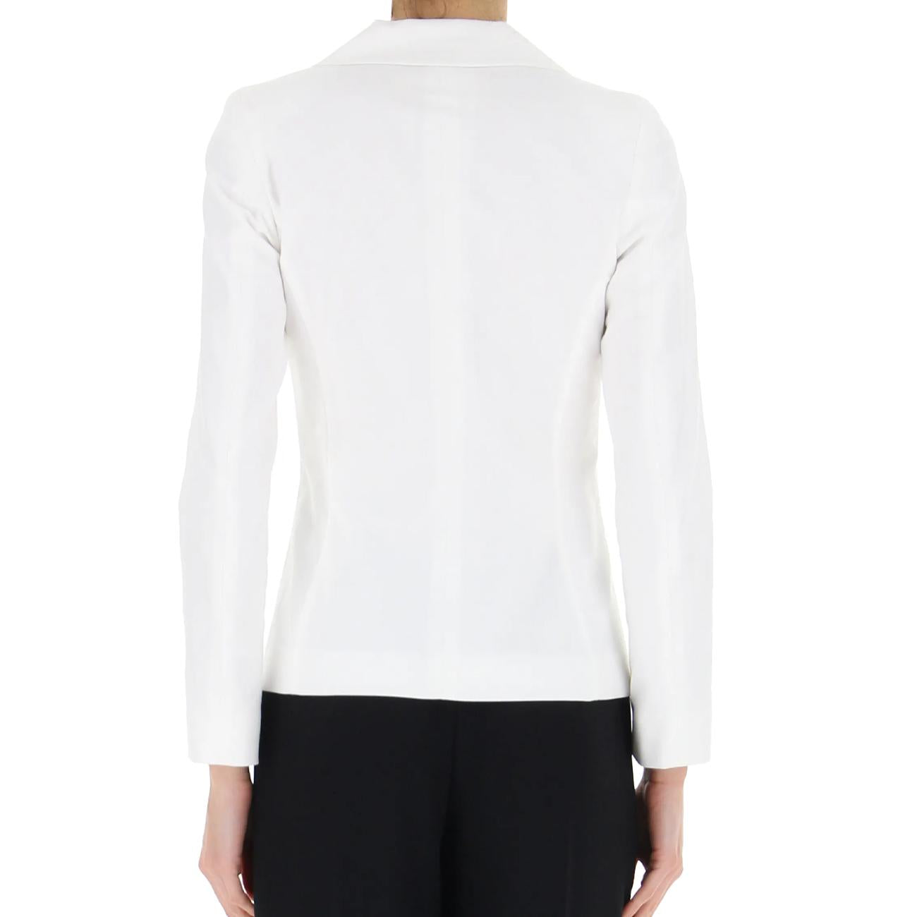 Blazer Pianta Donna Unito Bianco PIANTA 2417041071200 001 UNITO BIANCO IBLUES 