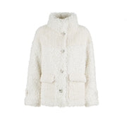 Ecomontone Ricciolo Donna Bianco 23IMT321.0TC 800 WHITE DIEGO M 