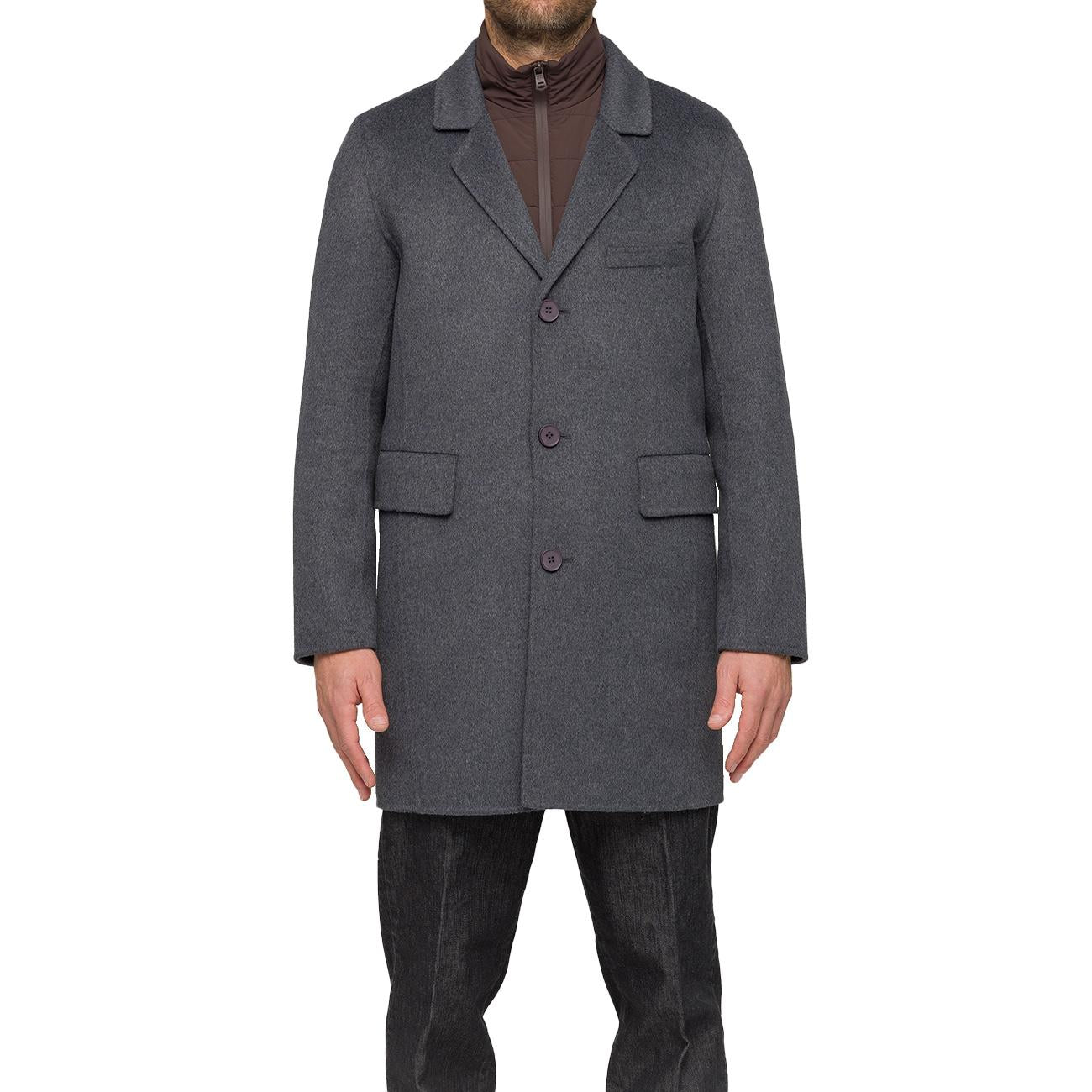 Cappotto Con Gilet Interno XU5740 WO70 SMOKEYGREY HOX 