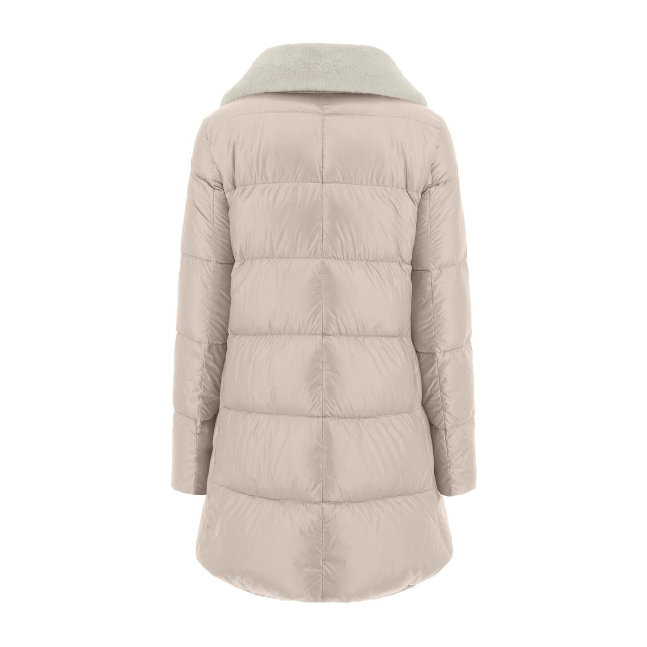 PIUMINO D. ASIMMETRICO NYL ULTRALIGHT E FAUX HERNO PI001536D12017 1985 CHANTILLY HERNO 