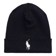 Berretto In Cotone Pettinato 710886138 005 POLO BLACK POLO RALPH LAUREN 